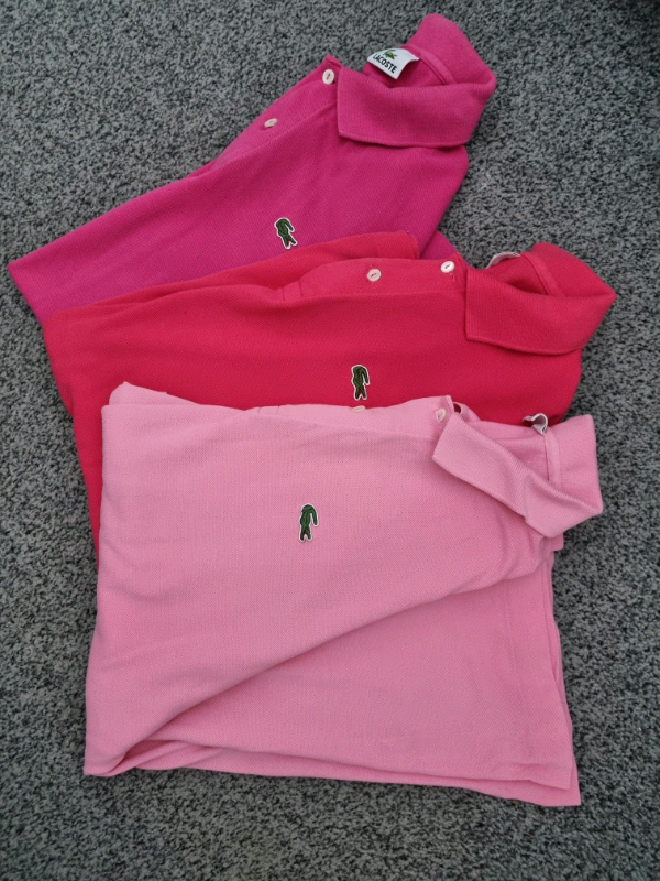 lacoste t shirt size 7